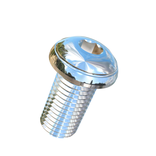 Titanium 1-8 X 2 UNC Button Head Socket Drive Allied Titanium Machine Screw